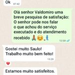 "Trabalho muito bem feito"